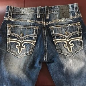 Mens Rock Revival Jeans. Size 36 Inseam 30/31.